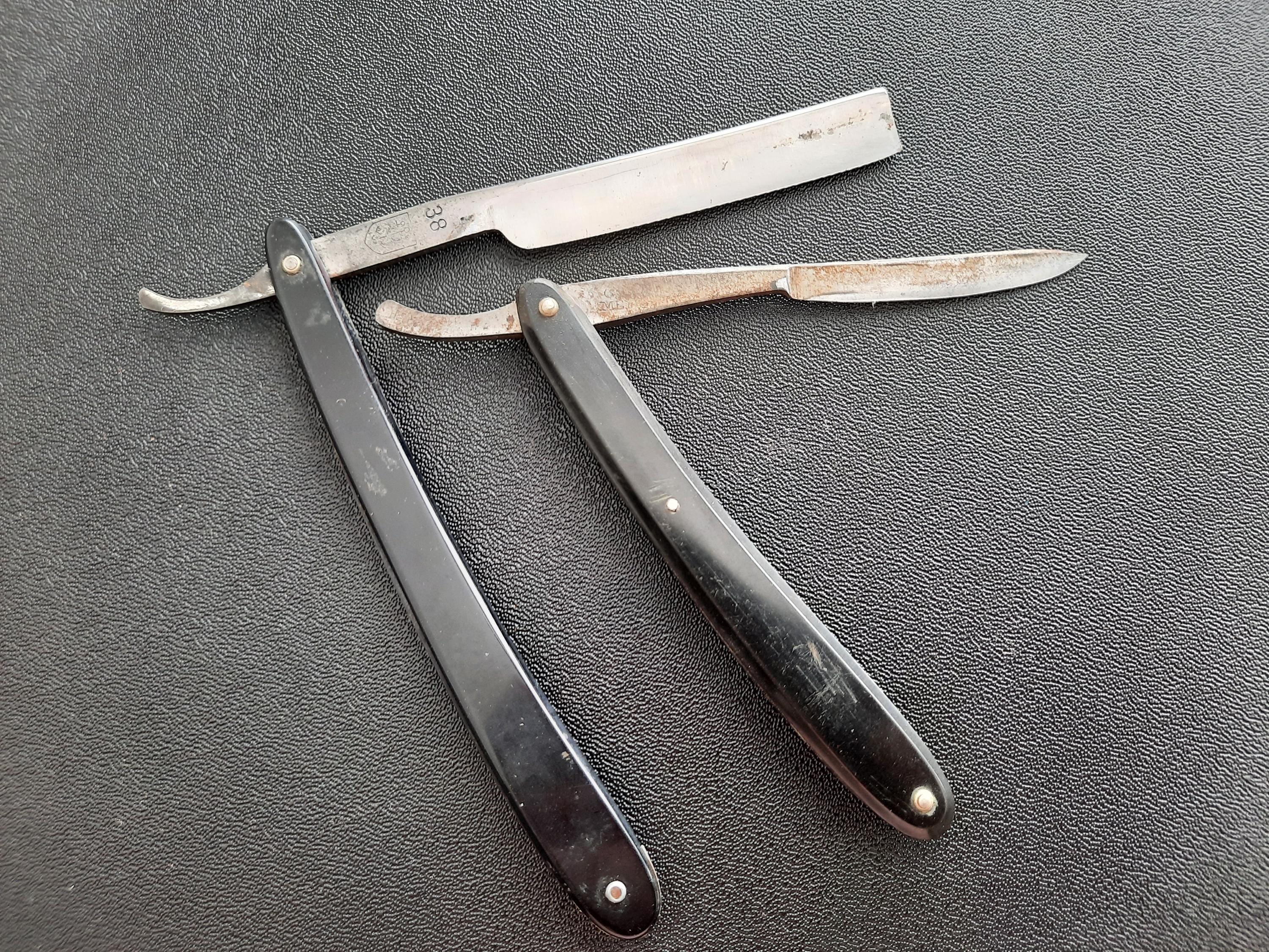 4s Razor Vintage Vintage Pair of Straight Razors - Etsy