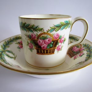 Vintage koffiekop en schotel - MORTLOCK&#39;S OXFORD ENGELAND