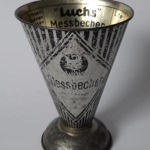 Vintage oryginalna niemiecka miarka kuchenna LUCHS MESSBECHER