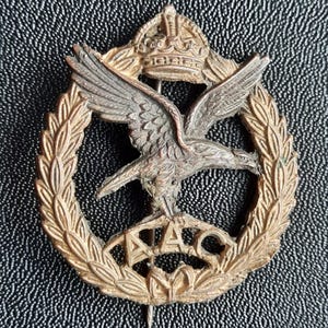 England Army Air Corps Cap Badge