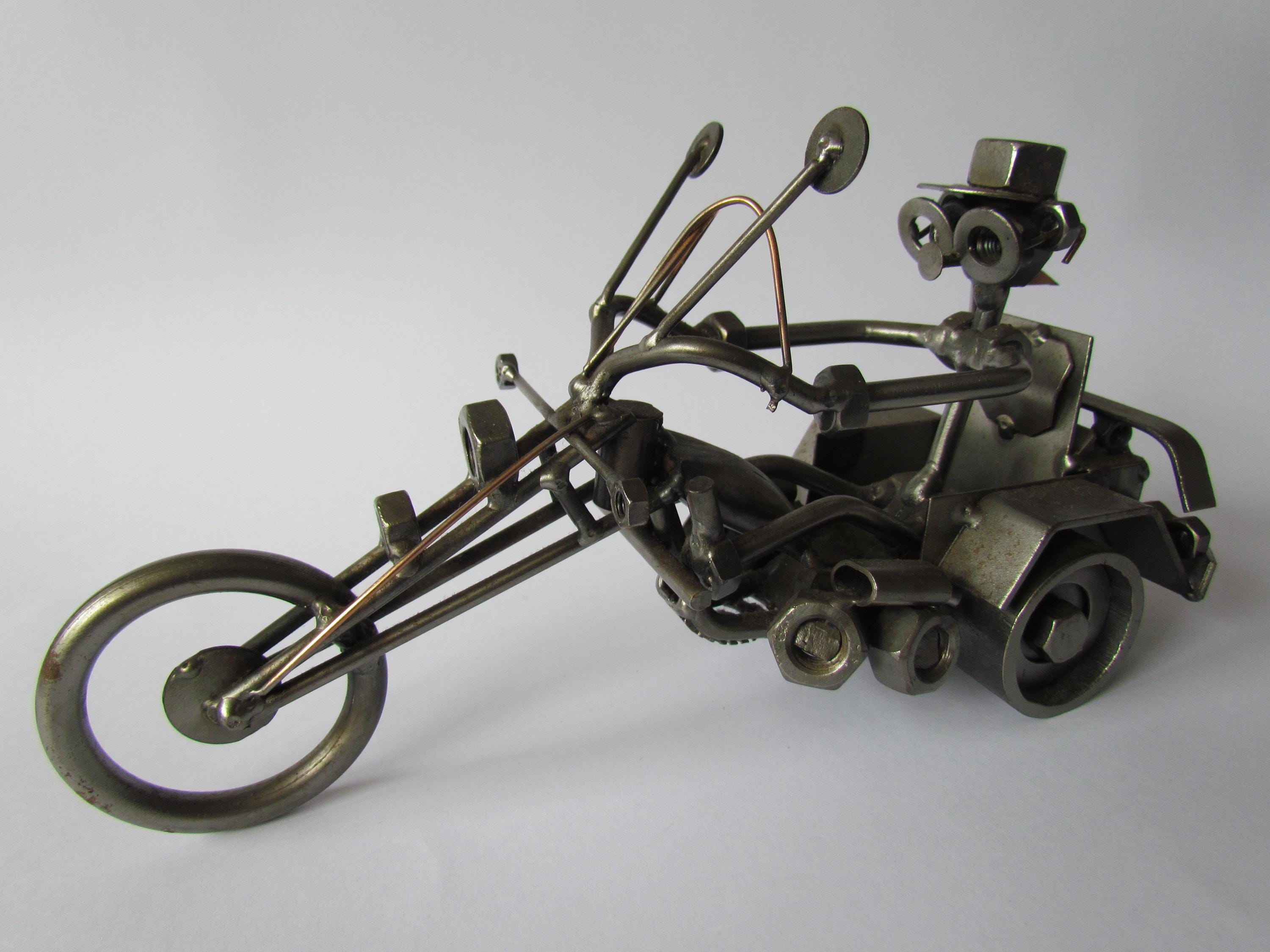 kunst & hinz バンドオブジェ Adults for Set Building Motorcycle Chopper Nifeliz Amazon.com: Chopper 小物入れ