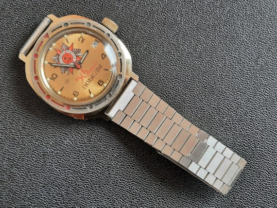 Vintage Commander's mechanical watch Vostok