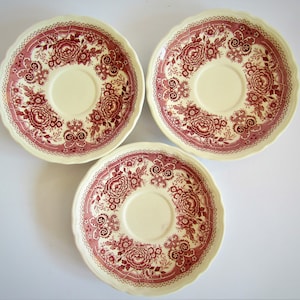 Vintage set 3 pcs. plates D-13.5 cm. VILLEROY&BOCH BURGENLAND