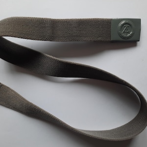 GDR NVA - field belt with buckle original  110 cm