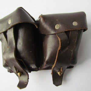 USSR - Leather Bag for Mosin Rifle Cartridges