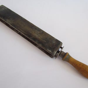 Pedra de toque vintage para afiar navalhas retas 30,5 cm