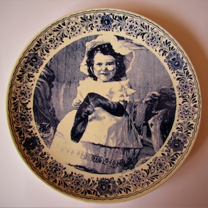 Antique Porcelain Decorative Plate Delft Holland 34 cm.