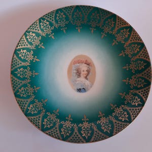 Antique Decorative Wall Porcelain Plate 25 cm