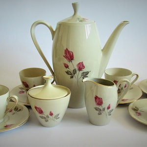 Vintage German Coffee Set - Z&C Tirschenreuth Bavaria