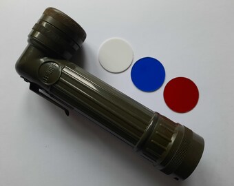 本物　米軍　アメリカ製　ビンテージ　懐中電灯　　1950～1960年代 アメリカ - オリジナルの軍用懐中電灯 - Etsy 日本