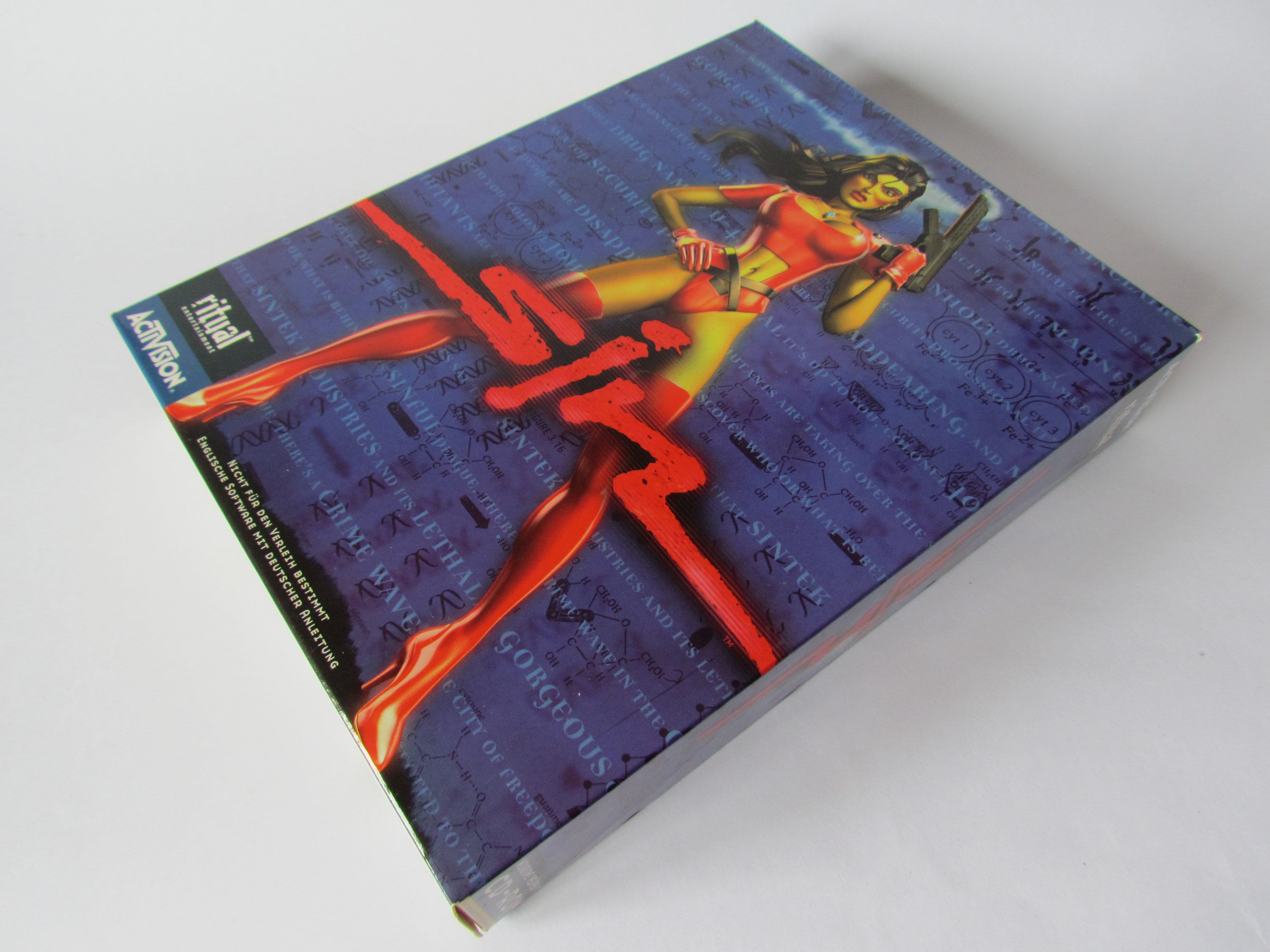Retro PC Game SIN - RITUAL Entertainment big Box 1998 - Etsy