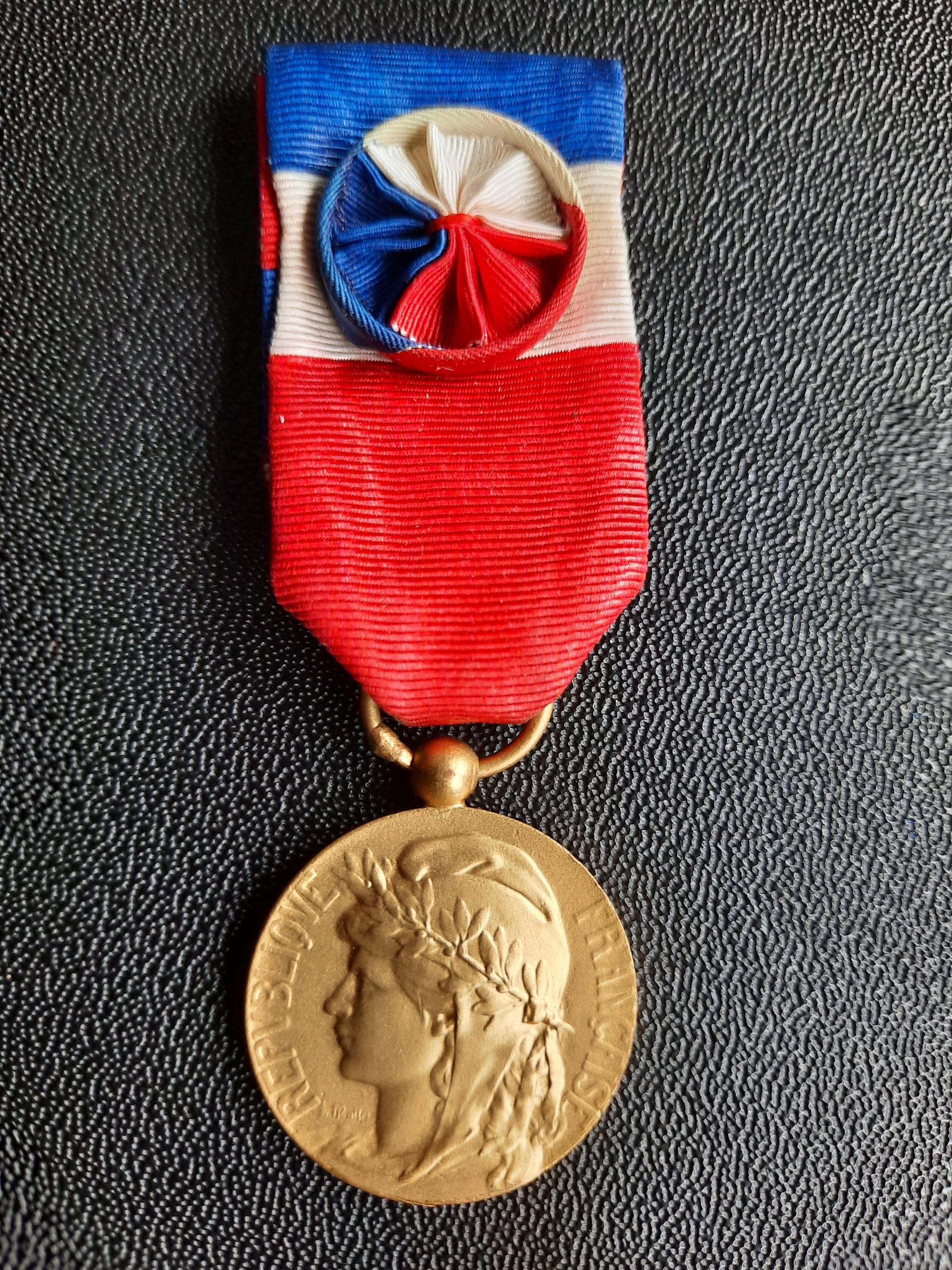 France - Medal HONNEUR TRAVAIL - Etsy