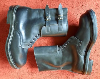 1980s SOLDINI made in itary ブーツ archive 1980s SOLDINI made in itary ブーツ archive Italian Police