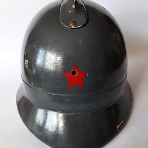 Vintage Helm Sozialistisches Jugoslawien Roter Stern Bild 1