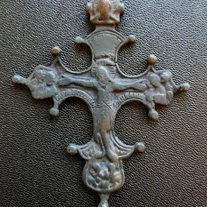 origineel Russisch Orthodox kruis 17e eeuw 91*70 mm