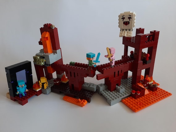 LEGO Minecraft Underground Fortress (21122) - Etsy
