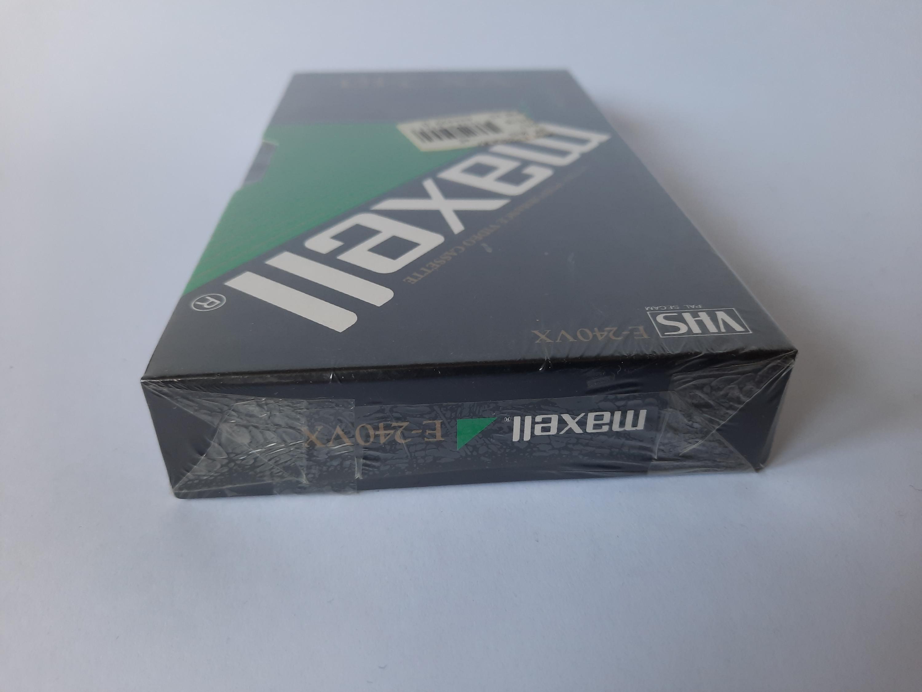 ビデオ カセット テープ - MAXELL E-240VX - VHS - 未開封 - Etsy 日本