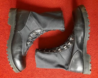 Vintage Austrian Military Boots HEERESEIGENTUM 1982 SEMPERIT  display picture 1