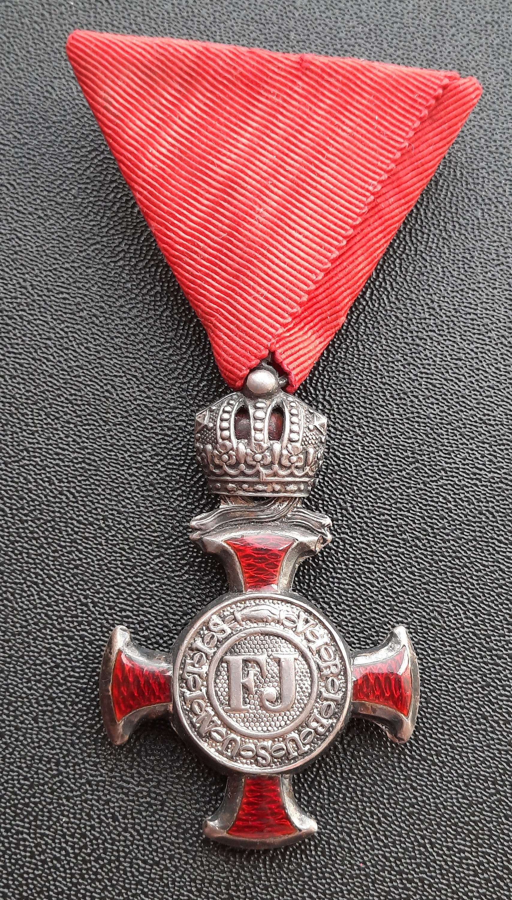 Ａ帝政オーストリア軍＊１９１６年＊将校用フランツ・ヨーゼフ勲章＊胸章（実物） A帝政オーストリア軍＊1916年＊将校用フランツ・ヨーゼフ
