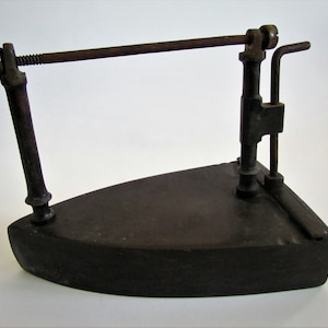 Antique German Bronze Iron with heating element