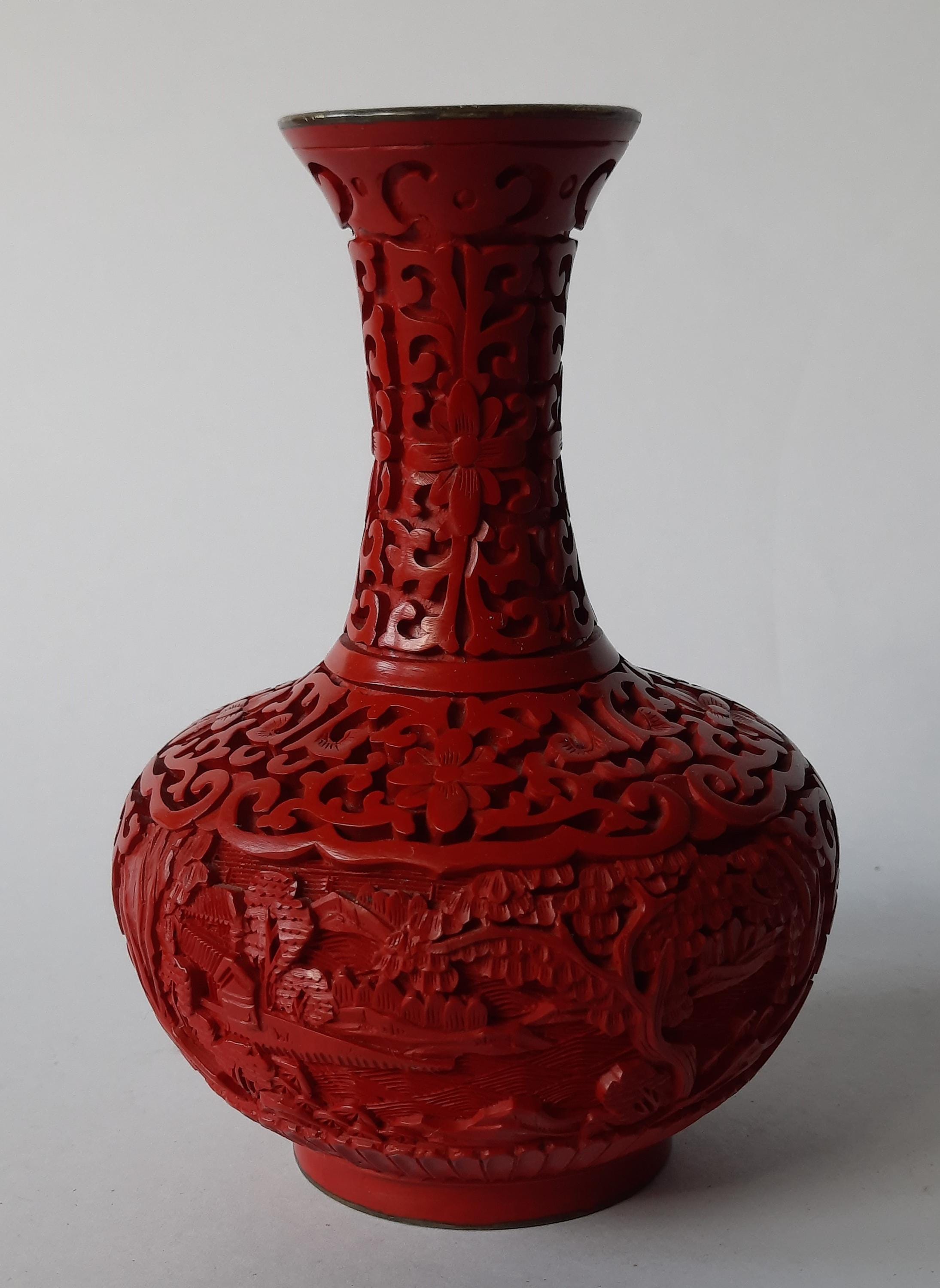 Chinese metal vase - Etsy 日本