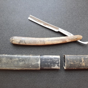 Vintage Straight Razor E.BANGERT EGER - Solingen Garantie