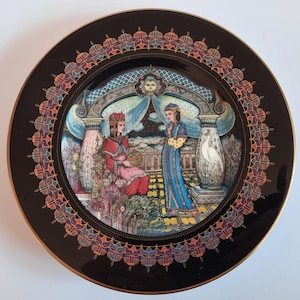 Russian Fairy Tale Collector Plate by Villeroy & Boch: The Stone Flower