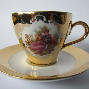 Vintage Coffee Cup & Saucer-EIGL