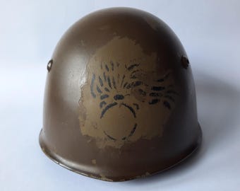 スイス製スチールヘルメット M-18 - 民間防衛 - オリジナル - Etsy 日本