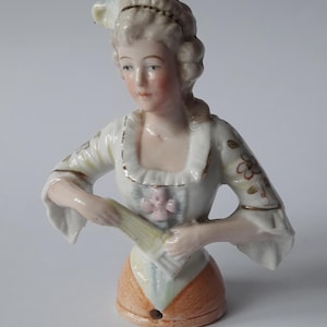 アンティーク 磁器製 ハーフドール Porcelain half doll - Etsy 日本