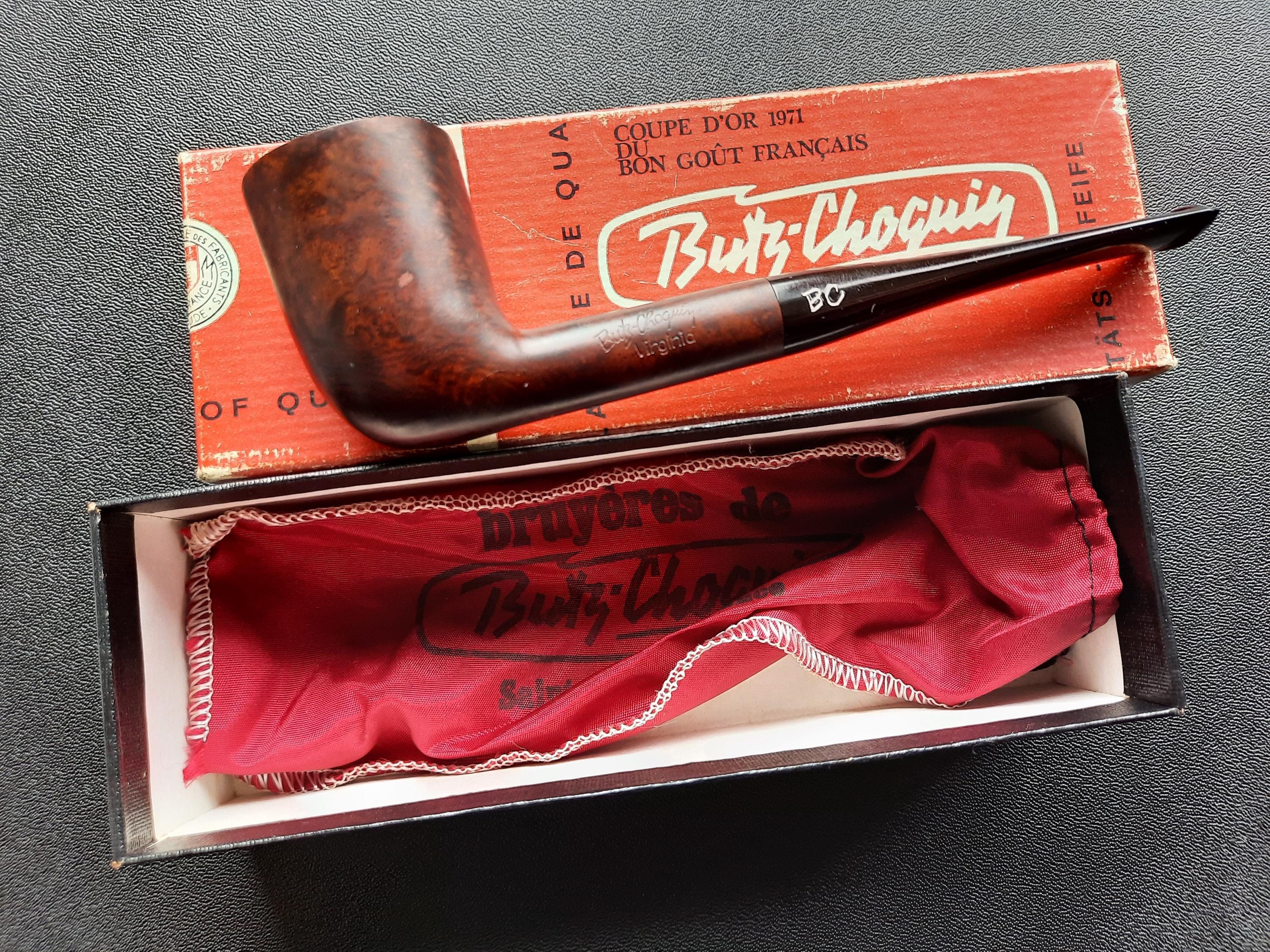 Smoking Pipe BUTZ CHOQUIN VIRGINIA -st.claude France 1403 - 15 Cm