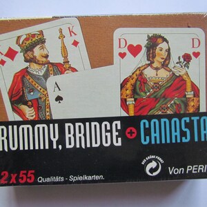 Austria - 2 mazzi di carte da gioco vintage Von PERI