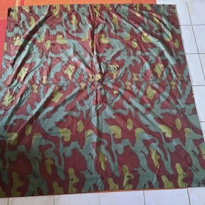 Italy-camouflage cloak-tent-poncho M-31