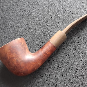 Cachimbo vintage BARASSO Dublin em madeira de briar genuína.
