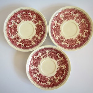 Vintage set 3 pcs. plates D-14.5 cm. VILLEROY&BOCH BURGENLAND