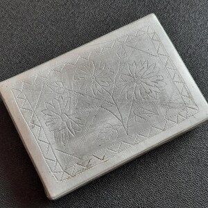 3 Portasigarette In Alluminio Argento: Proteggi Le Tue Sigarette Dalla Borsa O Dallo Zaino - Custodia Rigida Da 60 X 27 X 92 Mm