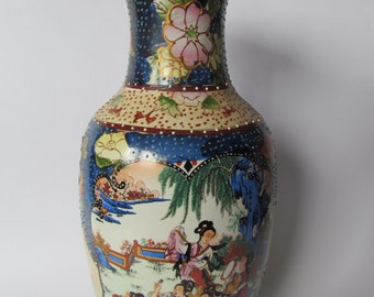 Vintage Chinese vase, porcelain, h-36 cm