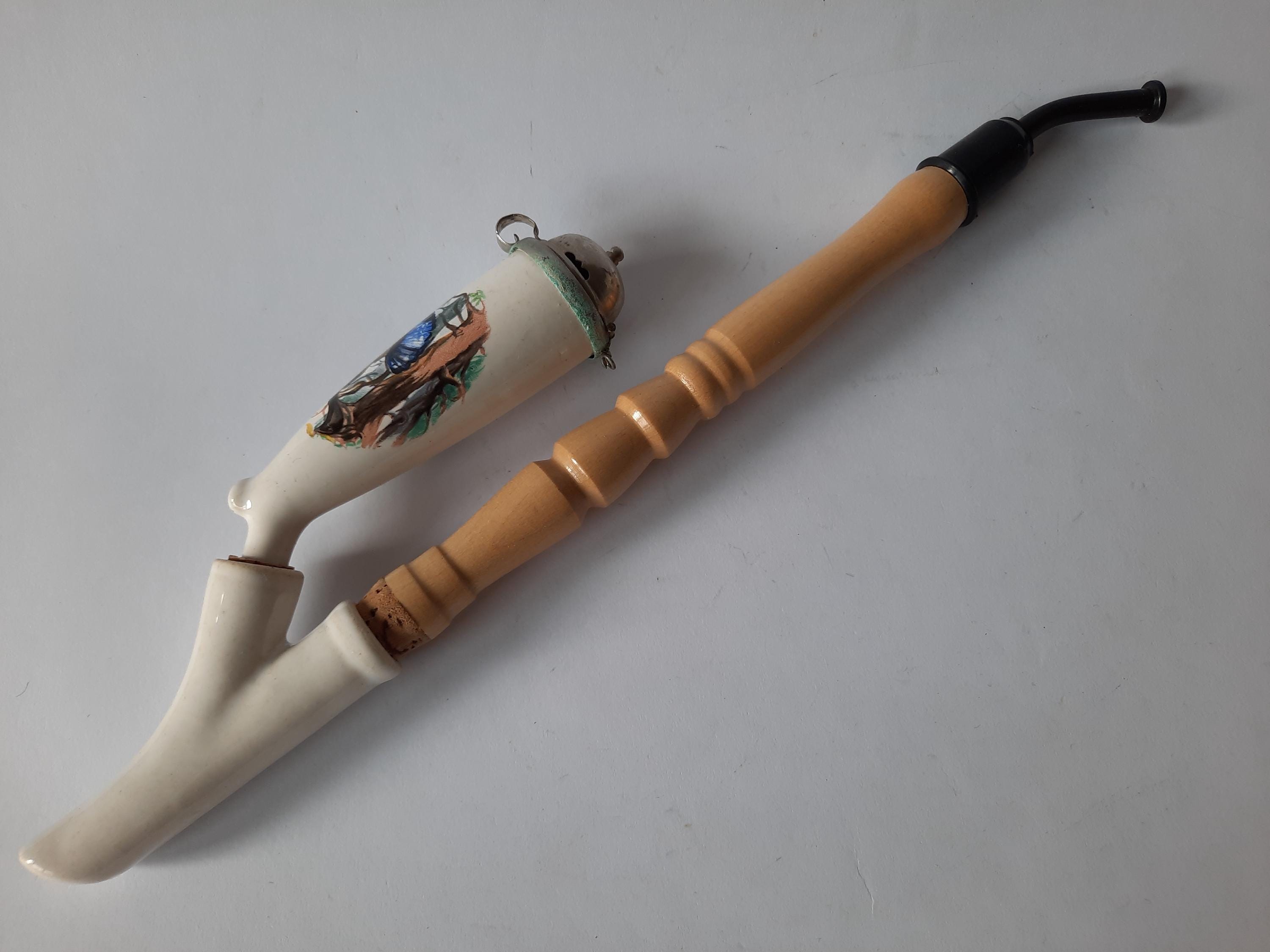 German Hunting Pipe - Etsy
