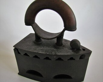 Vintage charcoal iron