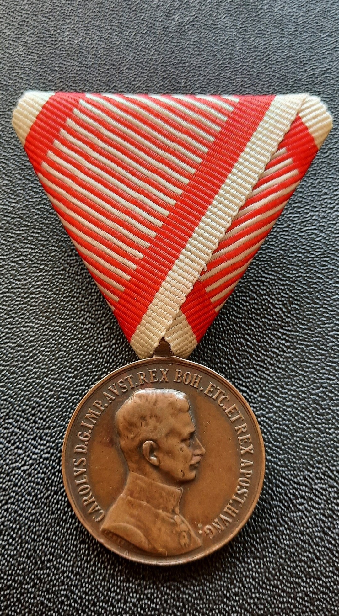 Austrian Military Bravery Medal Bronze Grade FORTITVDINI Etsy