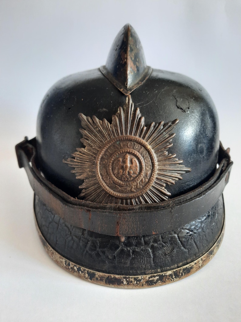 Antique Helmet German Kaiserreich Original - 53/54 size image 1