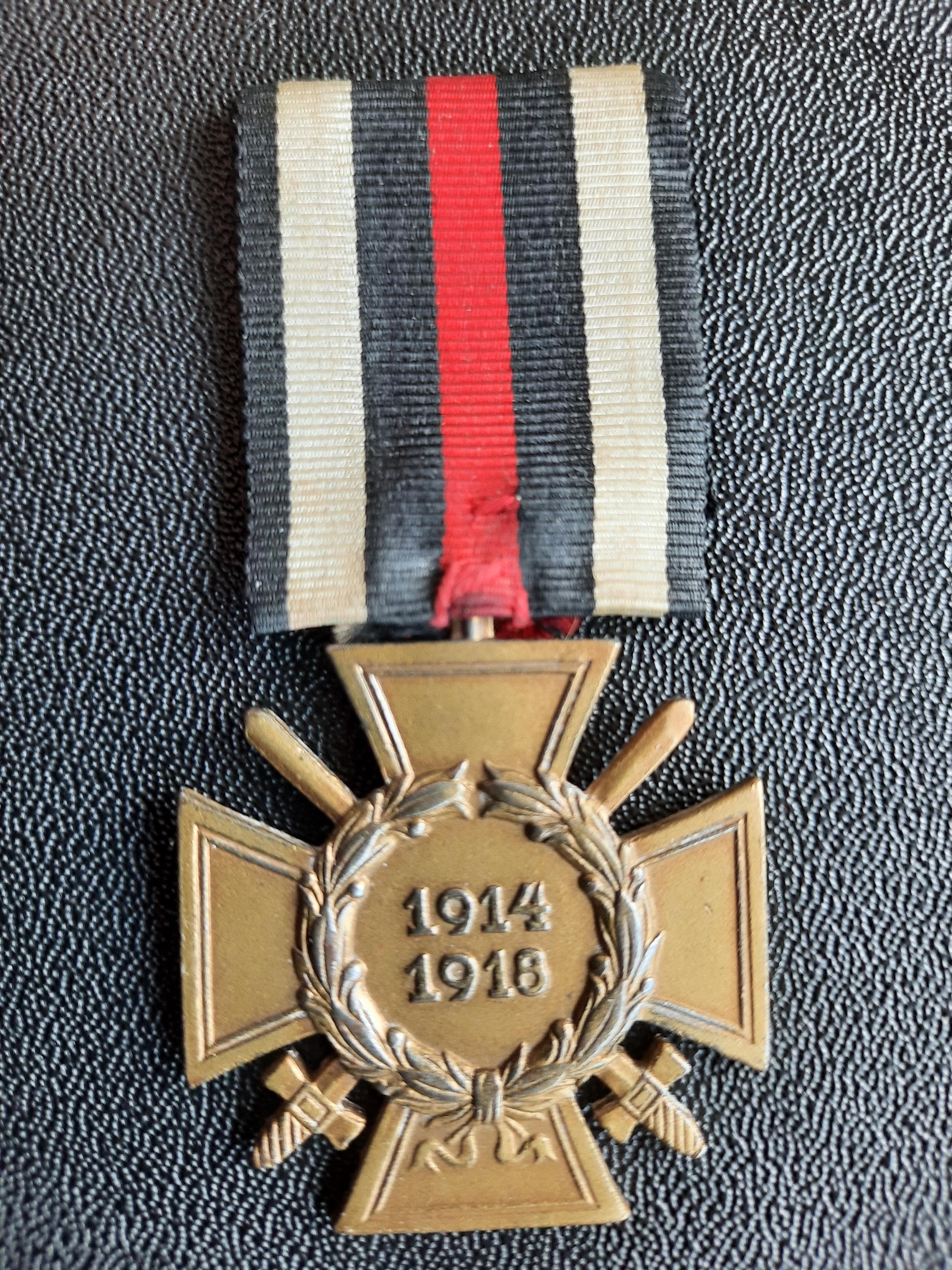Germany Cross of Honor for Participants in the War 1914-1918 - Etsy