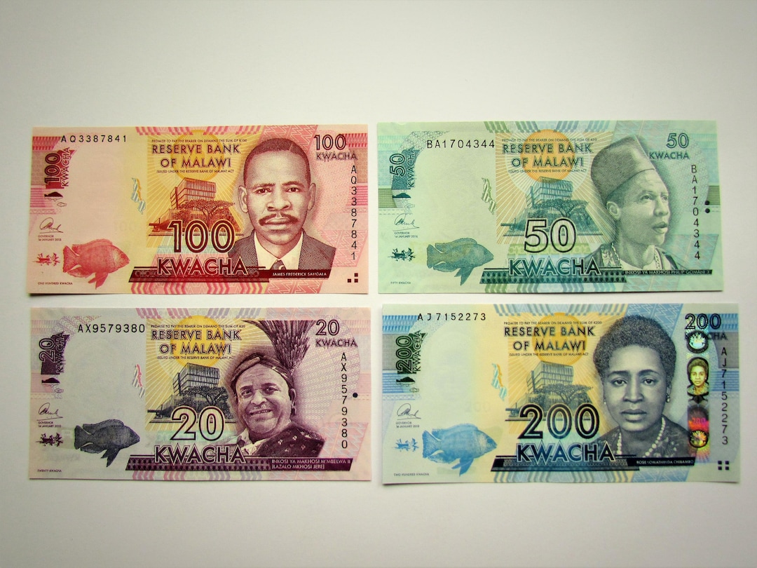 A Lot of African Banknotes - Etsy