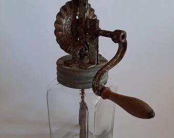 ヴィンテージ シアーズ 12速ハンドミキサー 収納キャビネット付き NOS