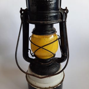 Vintage Kerosene Lamp FEUERHAND STURMKAPPE 276 BABY