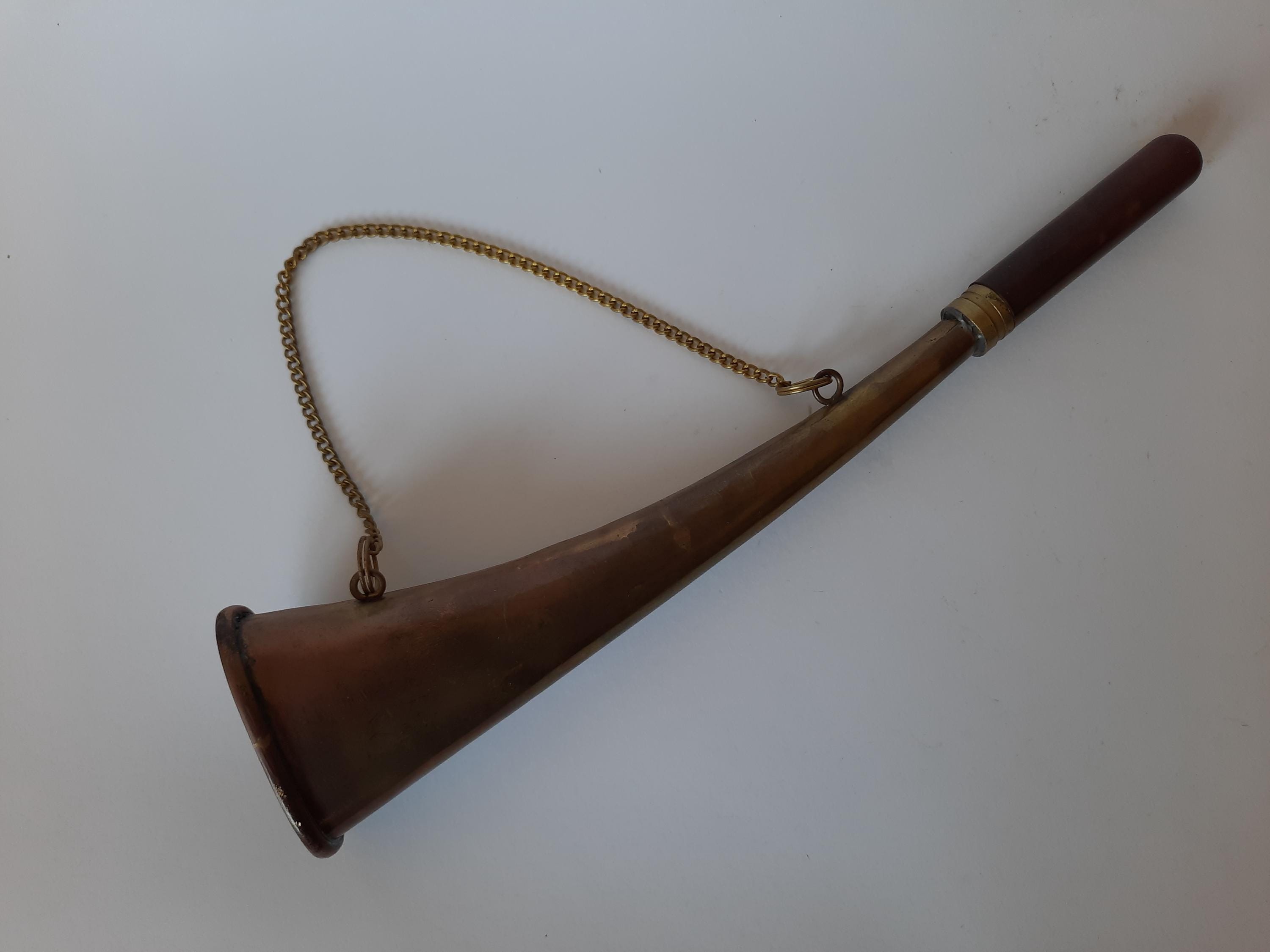 Vintage Copper Hunting Horn 26,5 cm
