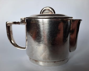 Vintage Metal Milk Jug BERNDORF Gruner Baum Badgastein 30 cl.