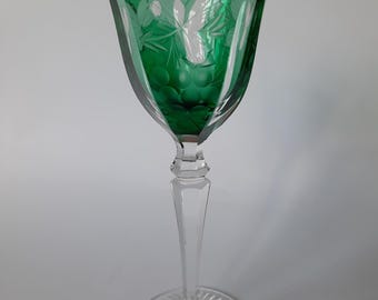 Verre à vin en cristal allemand vintage 150 ml