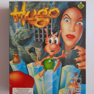 Retro PC Game hugo - pc cd-rom - big box - ITE