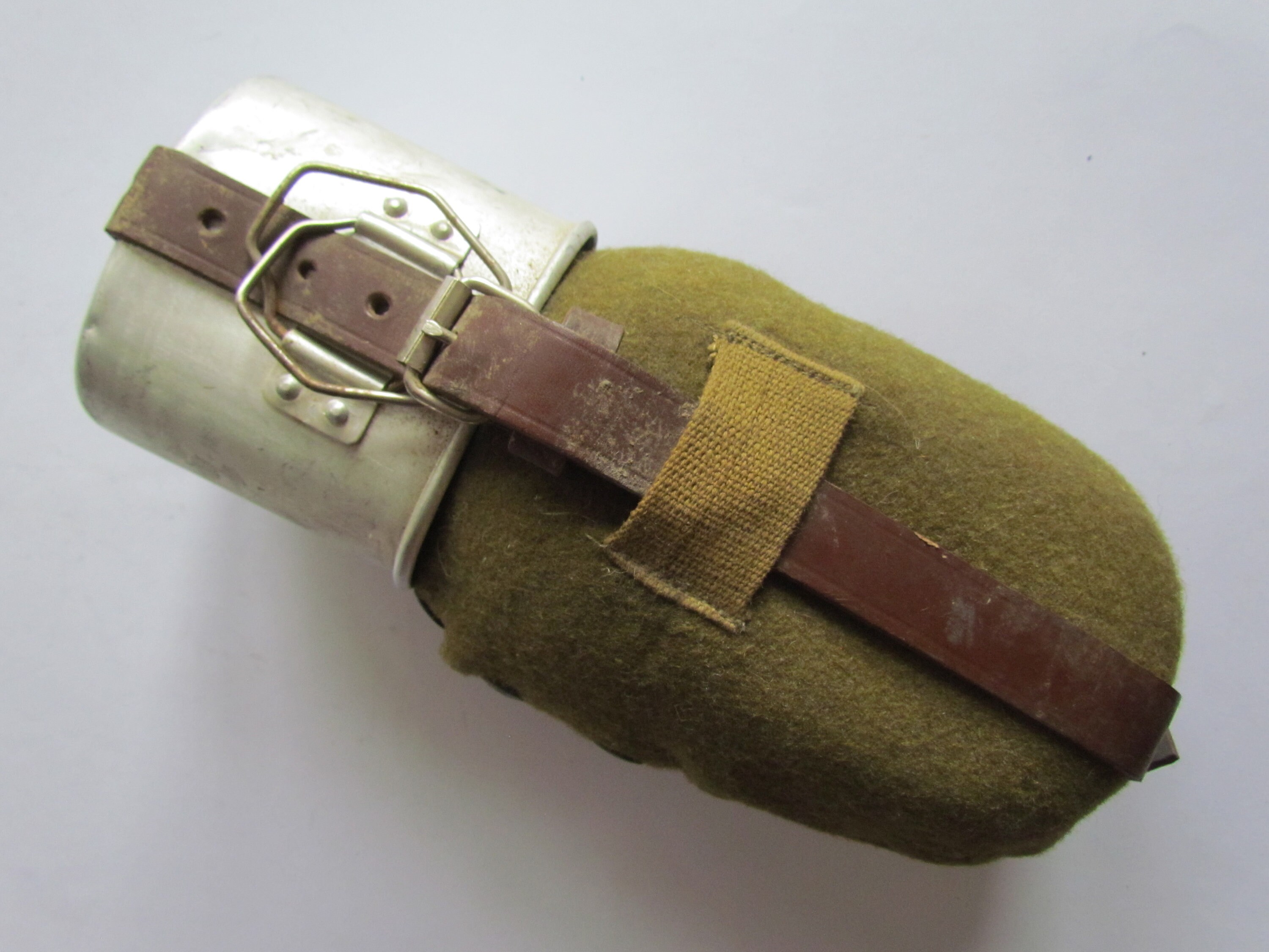 Romania, field aluminum flask